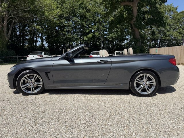 BMW 4 Series 2.0 420D M Sport Convertible Euro GX16YHK Grey #5