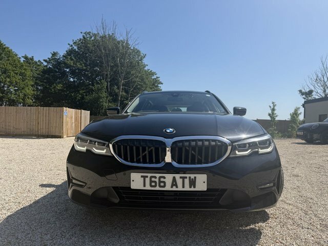 BMW 3 Series 2.0 320D Se Touring Euro 6 S S BK21OHU Black #2