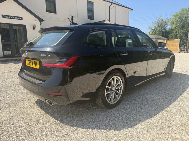 BMW 3 Series 2.0 320D Se Touring Euro 6 S S BK21OHU Black #6