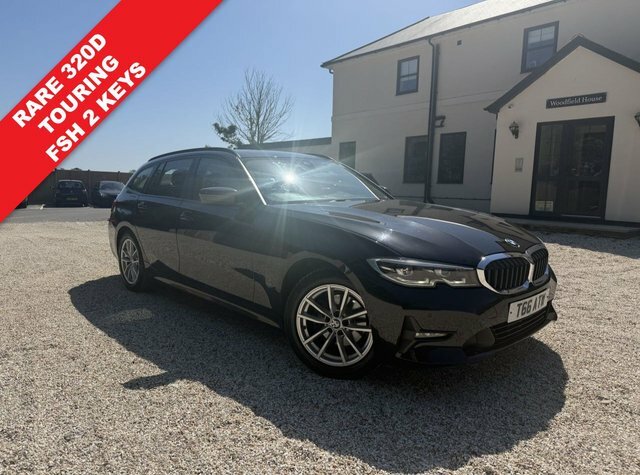 BMW 3 Series 2.0 320D Se Touring Euro 6 S S Black