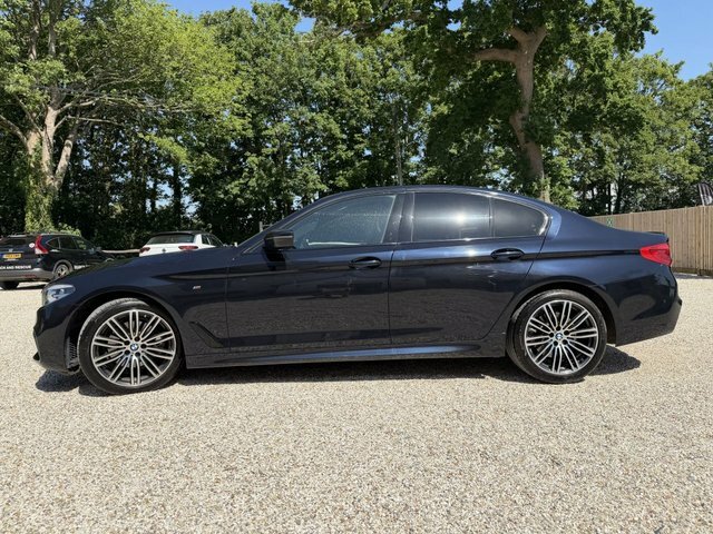 BMW 5 Series 2.0 520D M Sport Saloon Xdrive Eur GJ69UHP Black #5