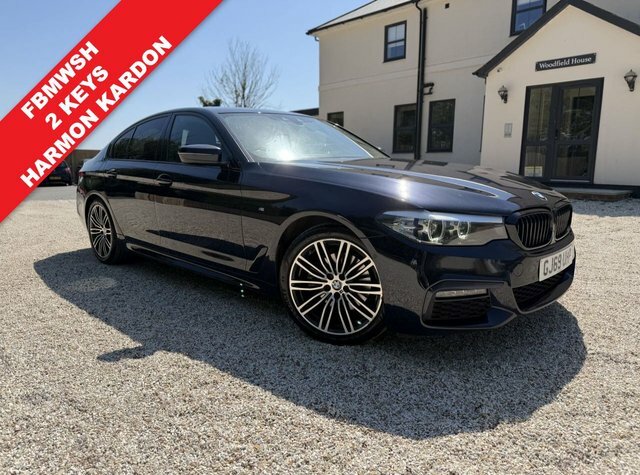 BMW 5 Series 2.0 520D M Sport Saloon Xdrive Eur Black