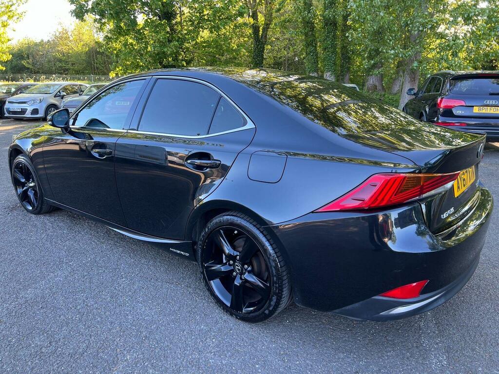 Lexus IS Saloon 2.5 300H Sport E-cvt Euro 6 Ss 2017 AY67XTK Black #6