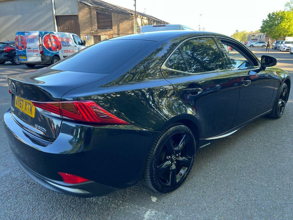 Lexus IS Saloon 2.5 300H Sport E-cvt Euro 6 Ss 2017 AY67XTK Black #4