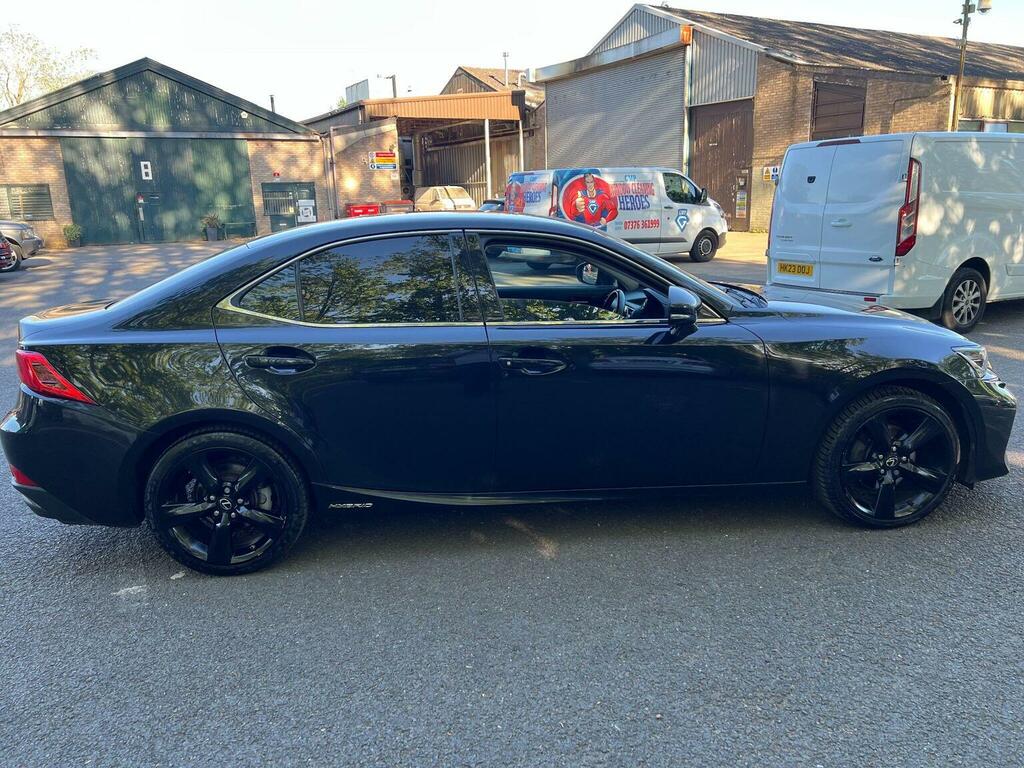 Lexus IS Saloon 2.5 300H Sport E-cvt Euro 6 Ss 2017 AY67XTK Black #3