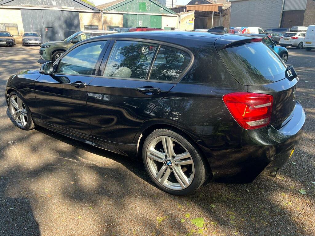 BMW 1 Series Hatchback 2.0 116D M Sport Euro 5 Ss 2012 YG62NPK Black #6