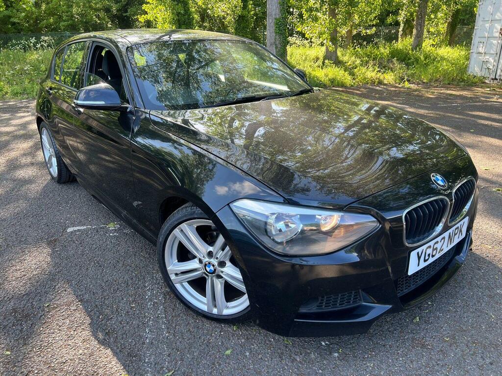 BMW 1 Series Hatchback 2.0 116D M Sport Euro 5 Ss 2012 YG62NPK Black