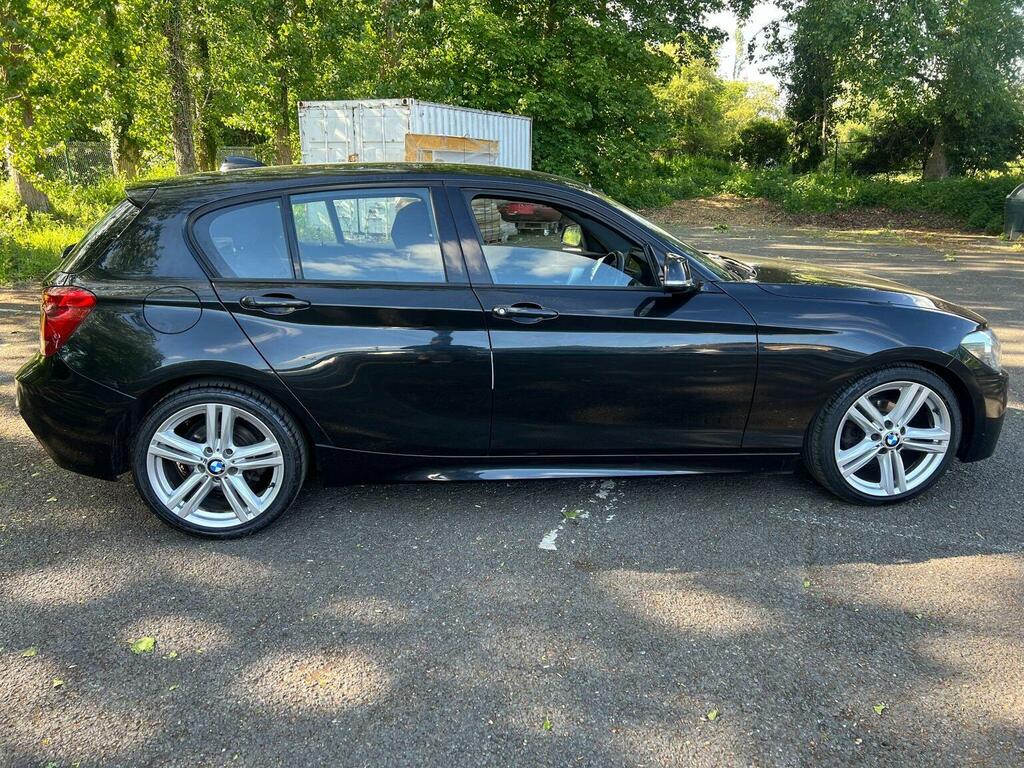 BMW 1 Series Hatchback 2.0 116D M Sport Euro 5 Ss 2012 YG62NPK Black #5