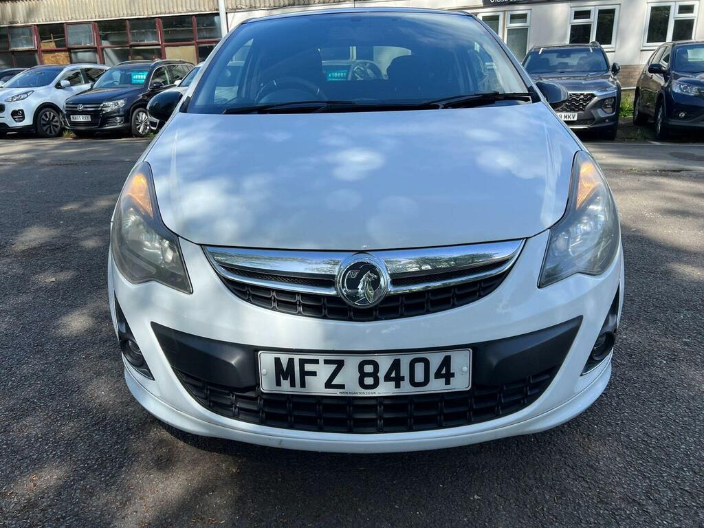 Vauxhall Corsa Hatchback 1.2 16V Limited Edition Euro 5 2013 MFZ8404 White #2