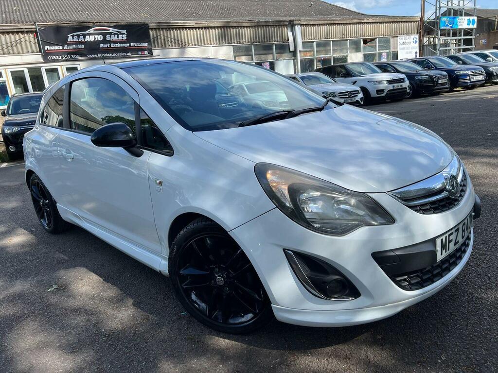Vauxhall Corsa Hatchback 1.2 16V Limited Edition Euro 5 2013 MFZ8404 White #3