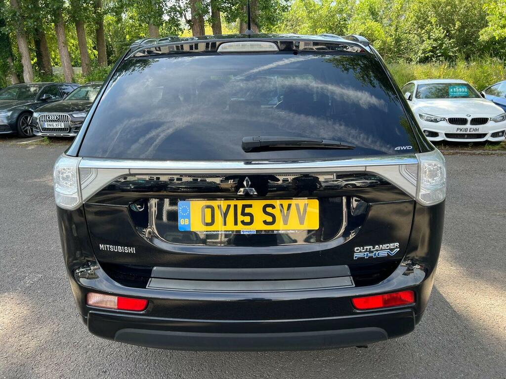 Mitsubishi Outlander Suv 2.0H 12Kwh Gx4h Cvt 4Wd Euro 5 Ss 2015 OY15SVV Black #6