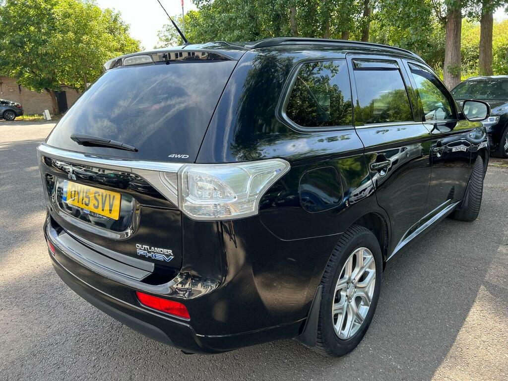 Mitsubishi Outlander Suv 2.0H 12Kwh Gx4h Cvt 4Wd Euro 5 Ss 2015 OY15SVV Black #5