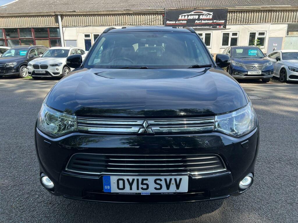 Mitsubishi Outlander Suv 2.0H 12Kwh Gx4h Cvt 4Wd Euro 5 Ss 2015 OY15SVV Black #2