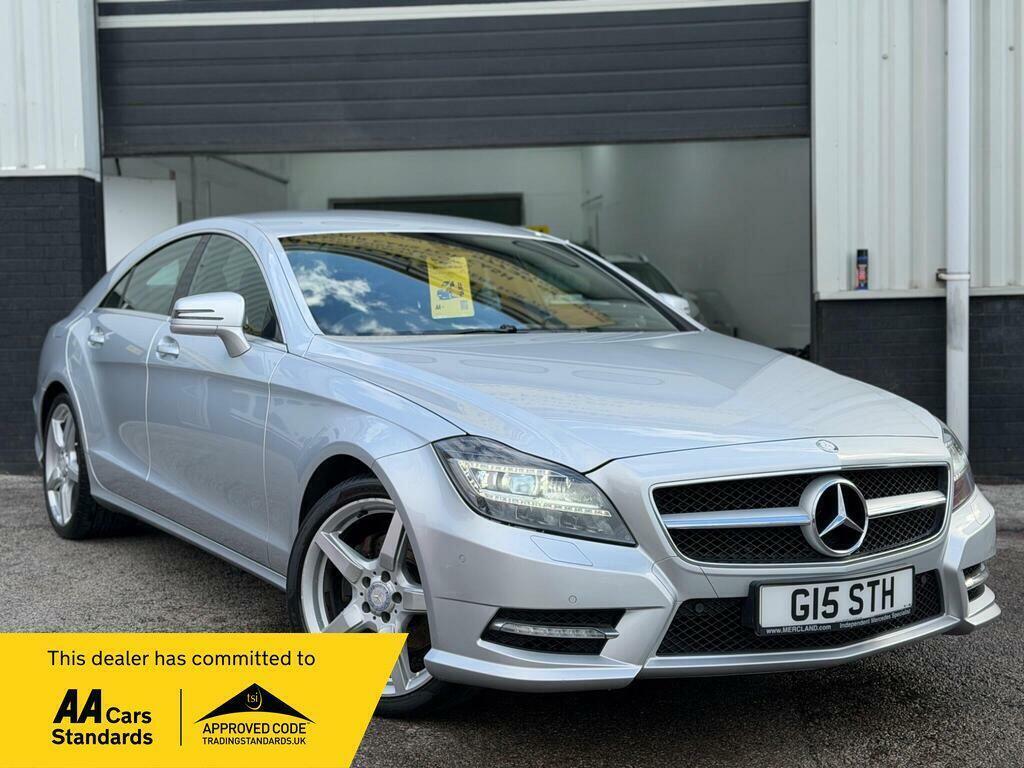 Mercedes-Benz CLS 2.1 Cls250 Cdi Blueefficiency Amg Sport Coupe G-tr Silver