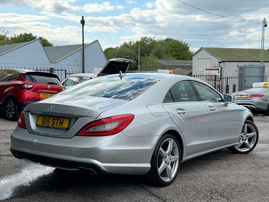Mercedes-Benz CLS 2.1 Cls250 Cdi Blueefficiency Amg Sport Coupe G-tr Silver #2