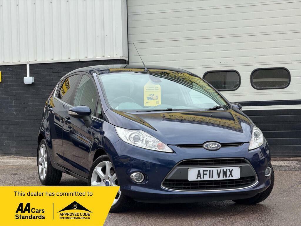 Ford Fiesta 1.6 Tdci Dpf Titanium Blue