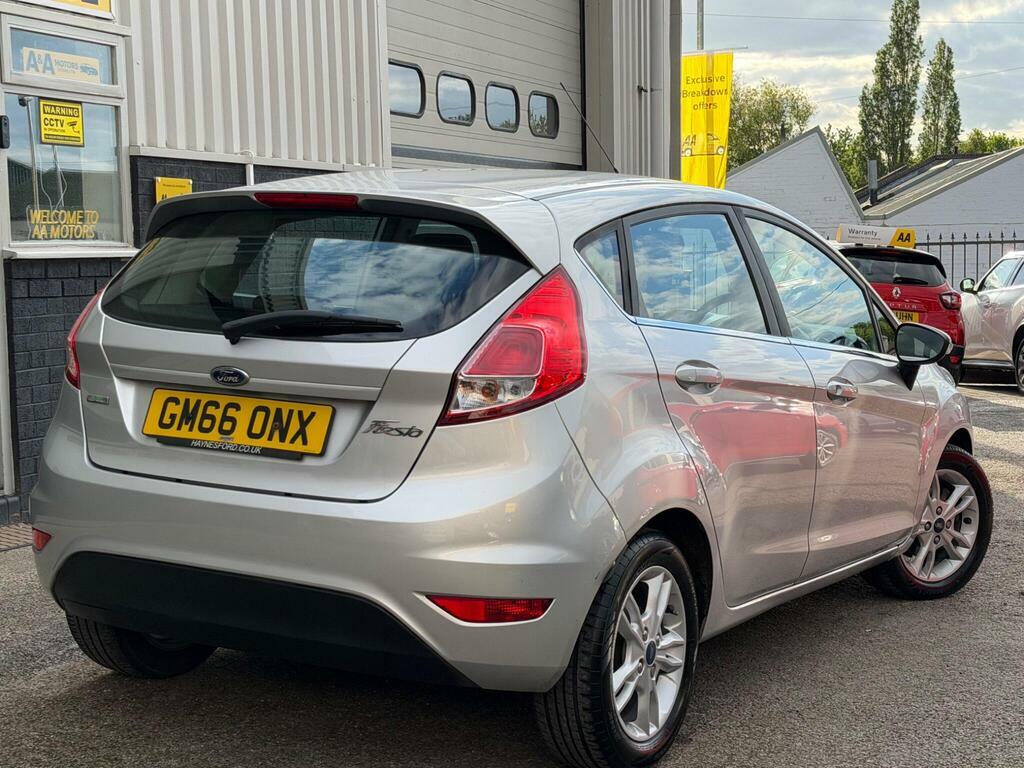 Ford Fiesta 1.0T Ecoboost Zetec Euro 6 S S GM66ONX Silver #2