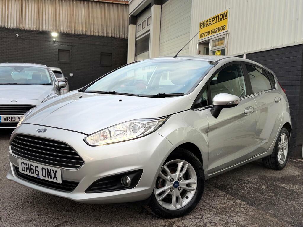 Ford Fiesta 1.0T Ecoboost Zetec Euro 6 S S GM66ONX Silver #5