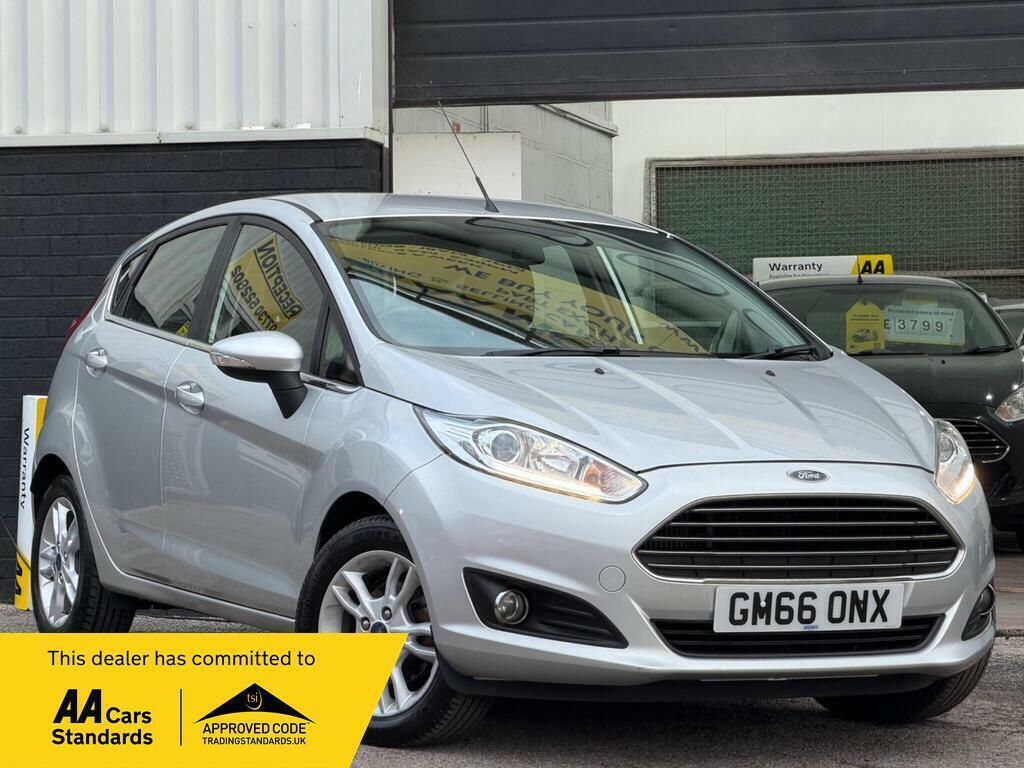 Ford Fiesta 1.0T Ecoboost Zetec Euro 6 S S Silver