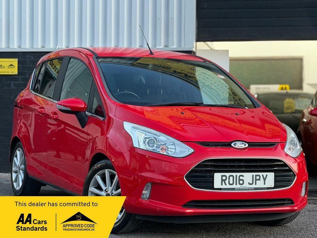 Ford B-Max 1.0T Ecoboost Titanium Euro 5 S S Red