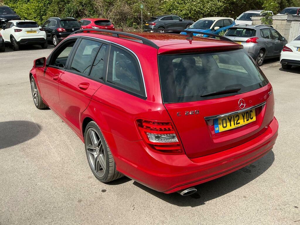 Mercedes-Benz C Class 2.1 C220 Cdi Blueefficiency Se Euro 5 S S OY12YDC Red #2