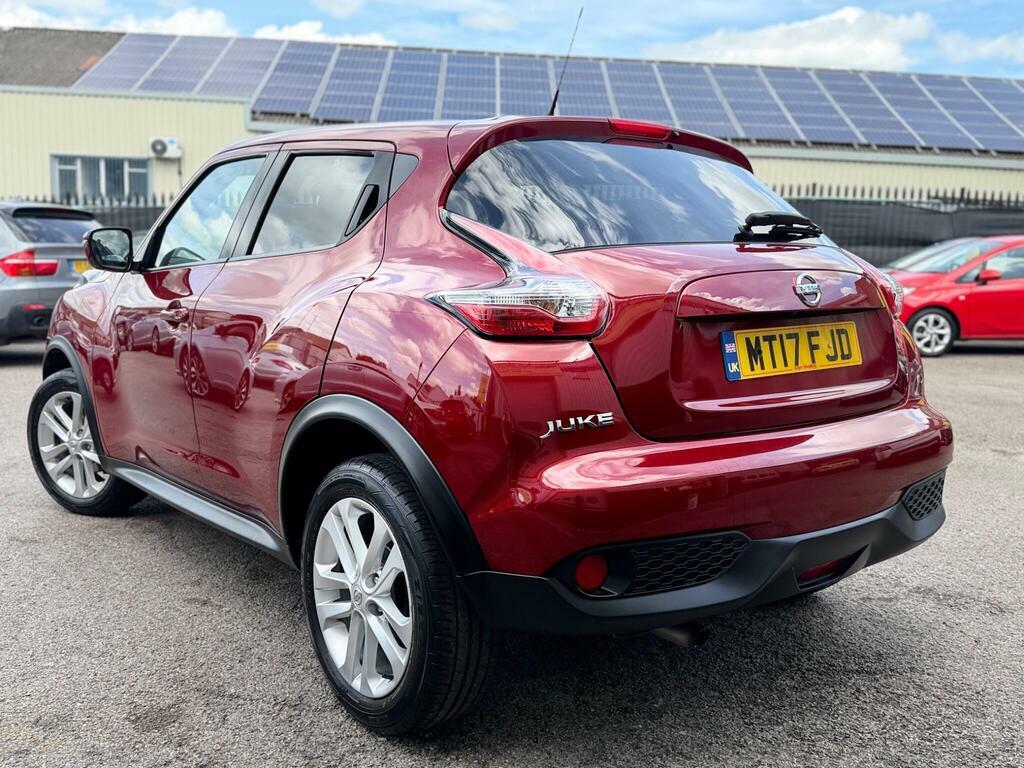 Nissan Juke 1.2 Dig-t N-connecta Euro 6 S S MT17FJD Red #5