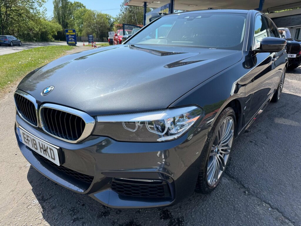 BMW 5 Series 2.0 530E 9.2Kwh M Sport Euro 6 Ss EF18HKD Grey #3