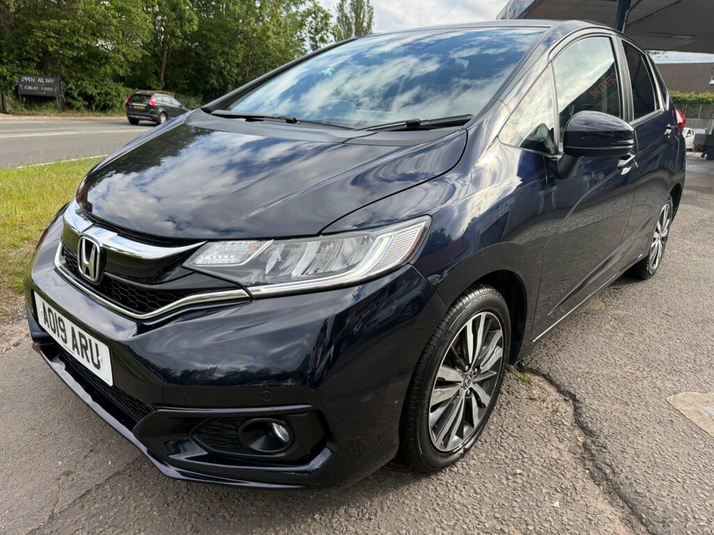 Honda Jazz 1.3 I-vtec Ex Navi Cvt Euro 6 Ss AO19ARU Blue #3