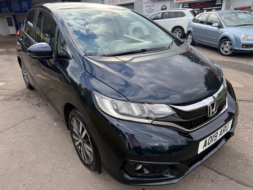 Honda Jazz 1.3 I-vtec Ex Navi Cvt Euro 6 Ss AO19ARU Blue #5