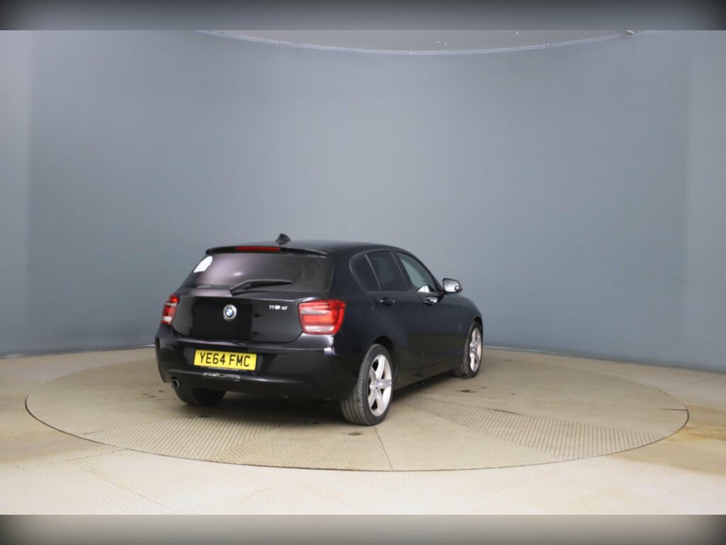 BMW 1 Series 2.0 116D Sport Euro 5 Ss YE64FMC Black #2