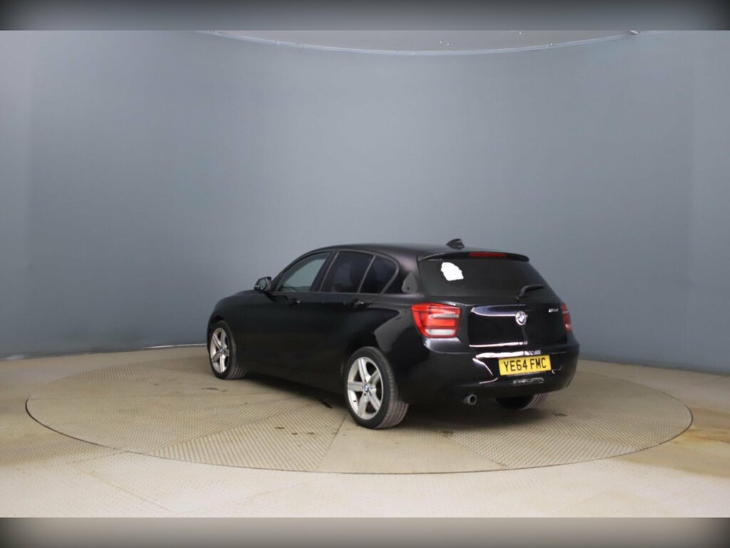 BMW 1 Series 2.0 116D Sport Euro 5 Ss YE64FMC Black #4