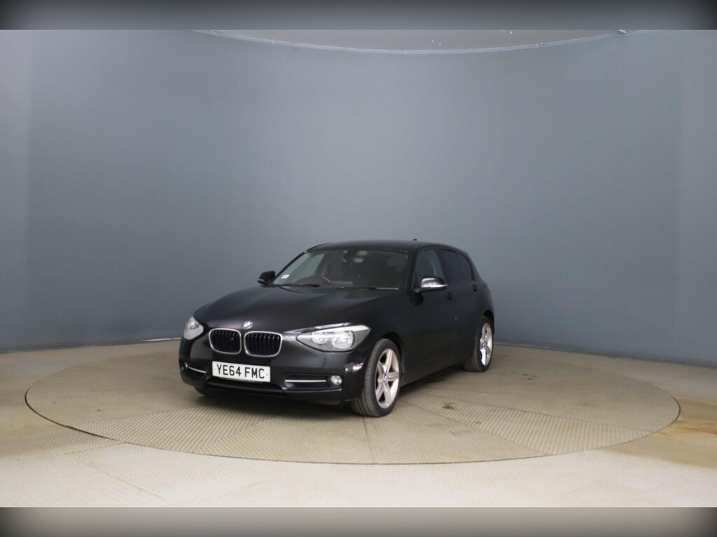 BMW 1 Series 2.0 116D Sport Euro 5 Ss YE64FMC Black #5
