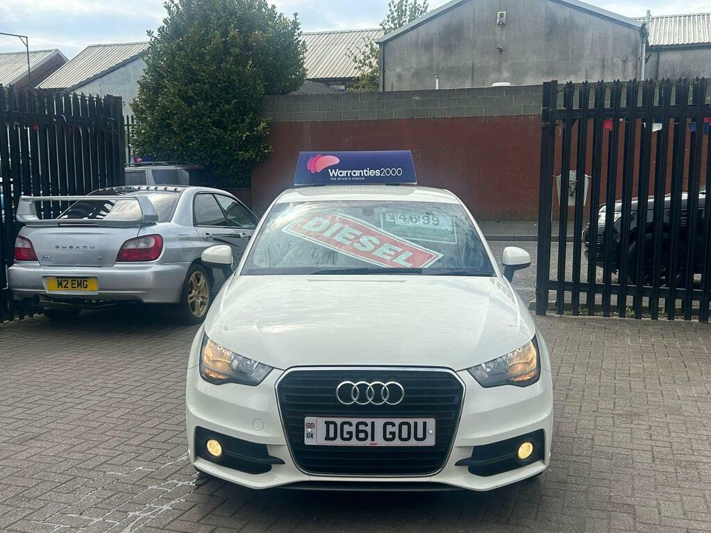 Audi A1 1.6 Tdi S Line Euro 5 S S DG61GOU White #2