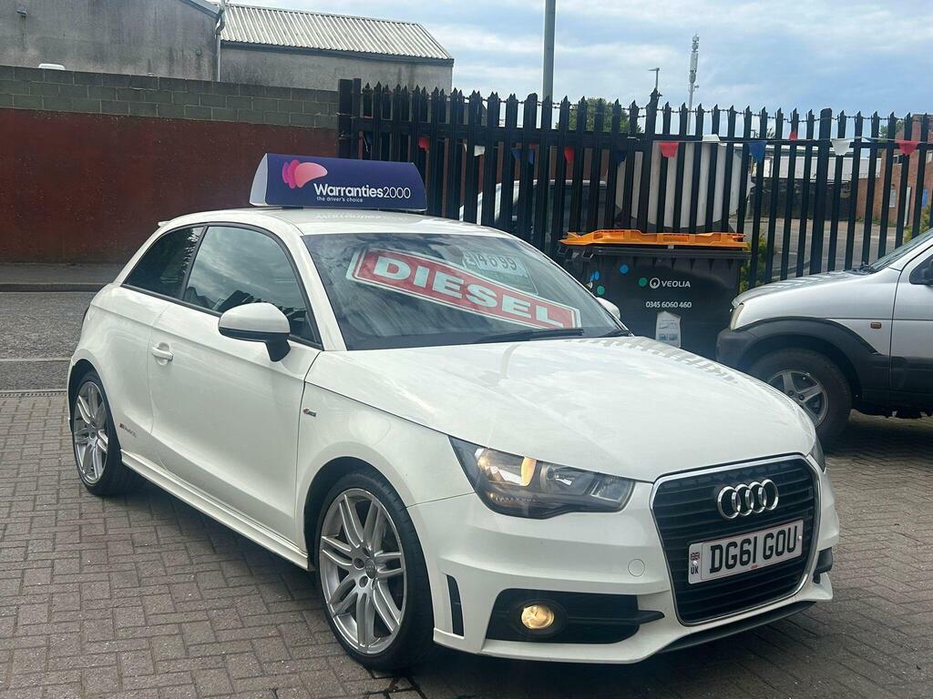 Audi A1 1.6 Tdi S Line Euro 5 S S White