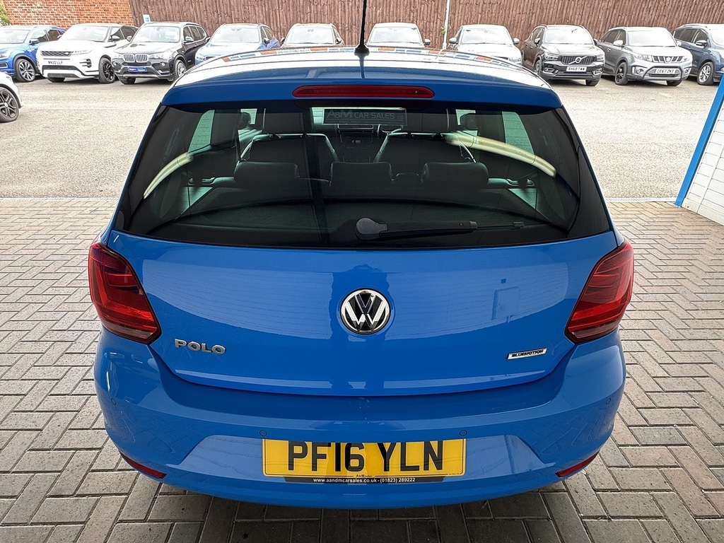 Volkswagen Polo Tsi Bluemotion Tech Sel U15491403 Ulez PF16YLN Blue #4