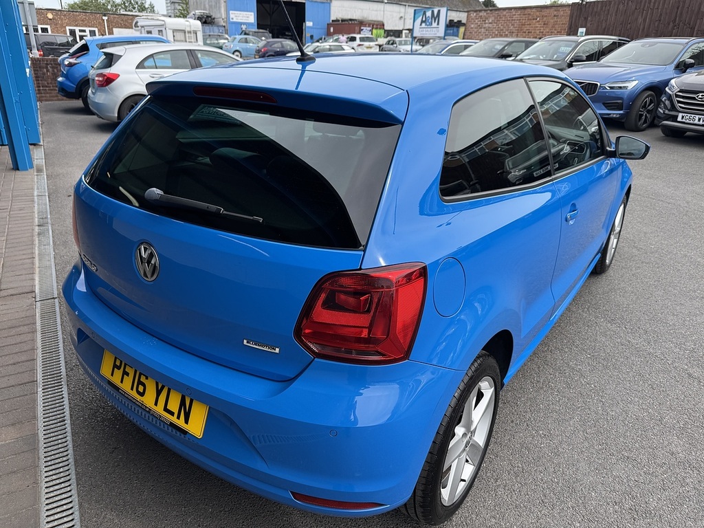 Volkswagen Polo Tsi Bluemotion Tech Sel U15491403 Ulez PF16YLN Blue #5