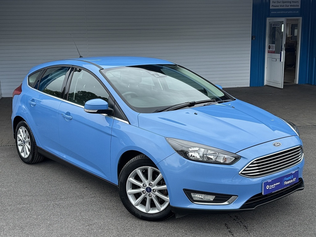 Ford Focus Tdci Titanium U15491421 Ulez Blue