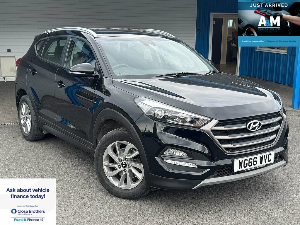 Hyundai Tucson Gdi Blue Drive Se U15491440 Ulez Black