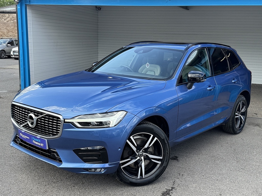 Volvo XC60 B4 Mhev R-design U15491467 Ulez SN69LOJ Blue #3
