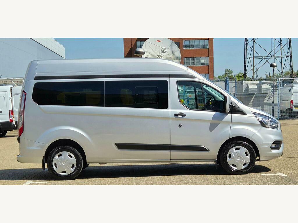 Ford Transit Custom 2.0 320 Ecoblue Trend Kombi L2 H2 Euro 6 S S Silver #4