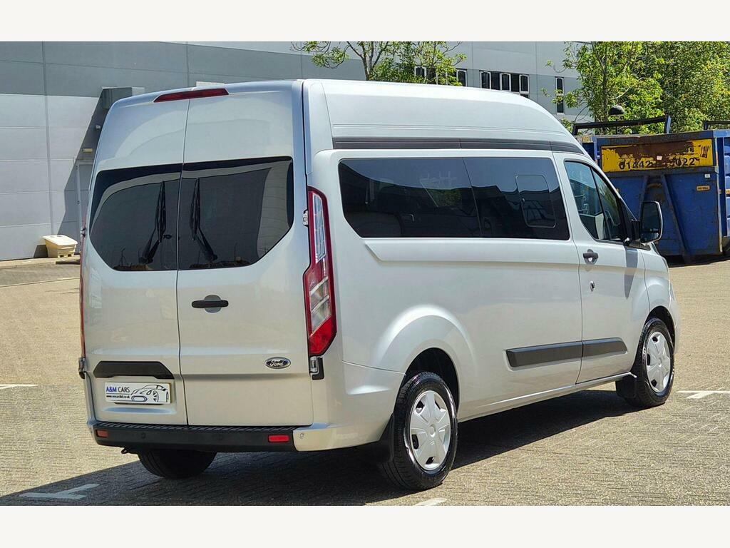 Ford Transit Custom 2.0 320 Ecoblue Trend Kombi L2 H2 Euro 6 S S Silver #6