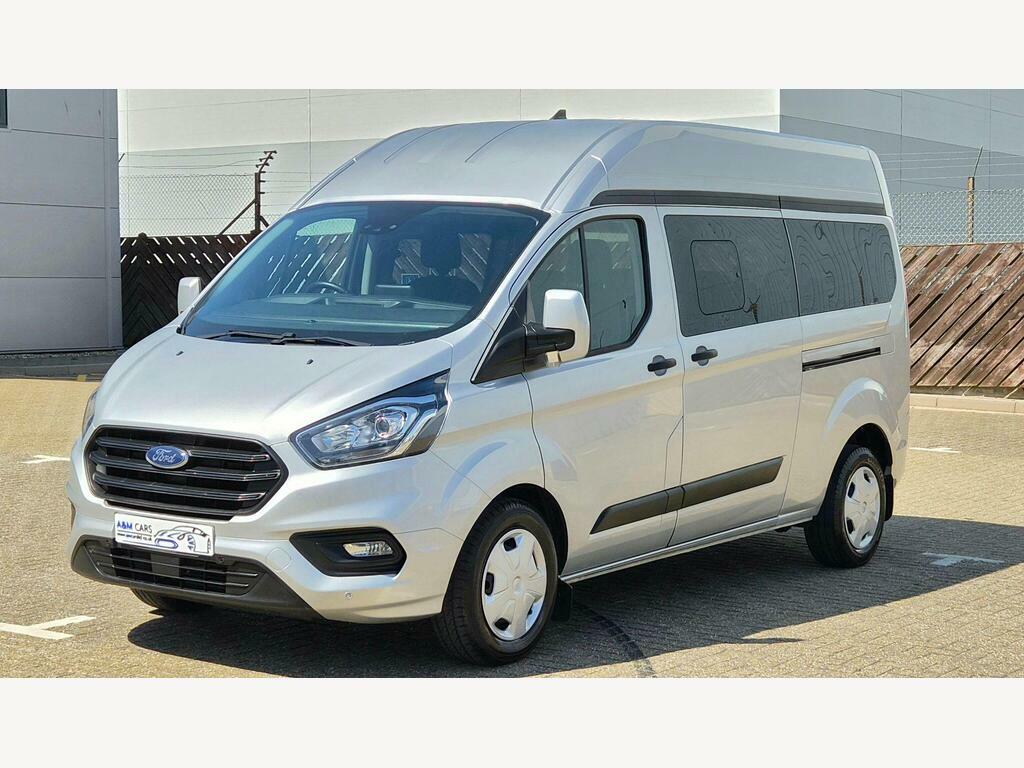 Ford Transit Custom 2.0 320 Ecoblue Trend Kombi L2 H2 Euro 6 S S Silver #2