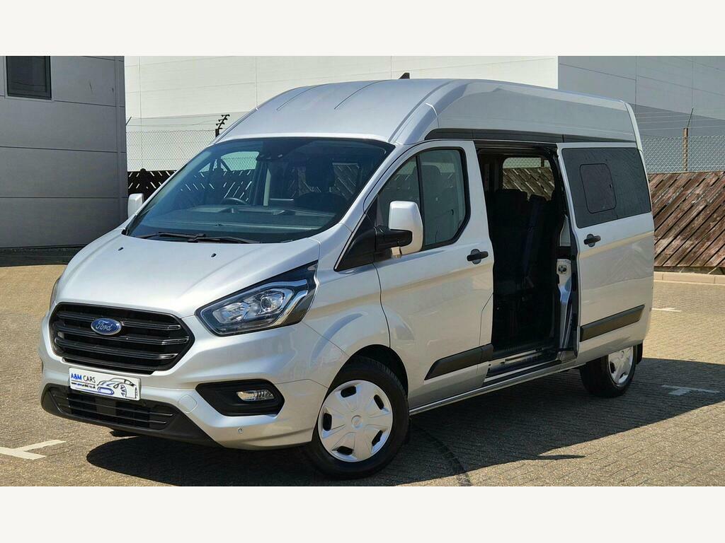 Ford Transit Custom 2.0 320 Ecoblue Trend Kombi L2 H2 Euro 6 S S Silver