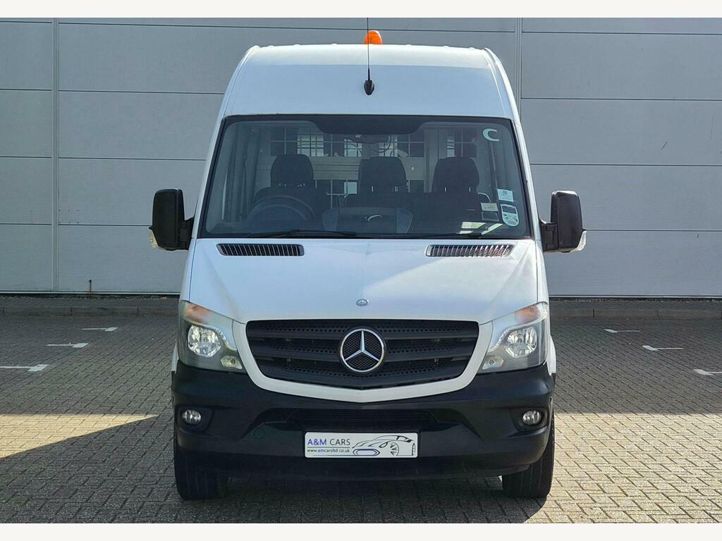 Mercedes-Benz Sprinter 2.1 313 Cdi Rwd L2 White #2
