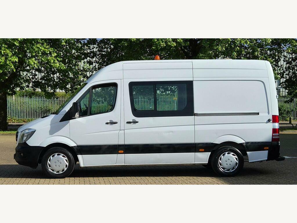 Mercedes-Benz Sprinter 2.1 313 Cdi Rwd L2 White #4