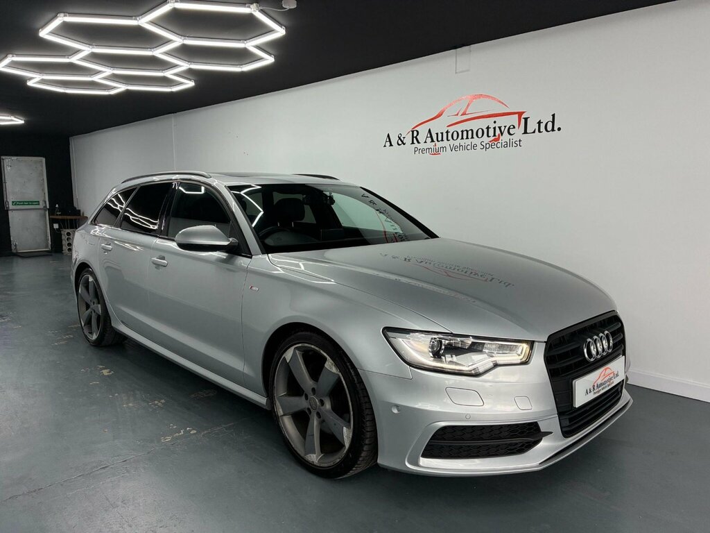 Audi A6 Avant 2.0 Tdi Black Edition Multitronic Euro 5 Ss Silver
