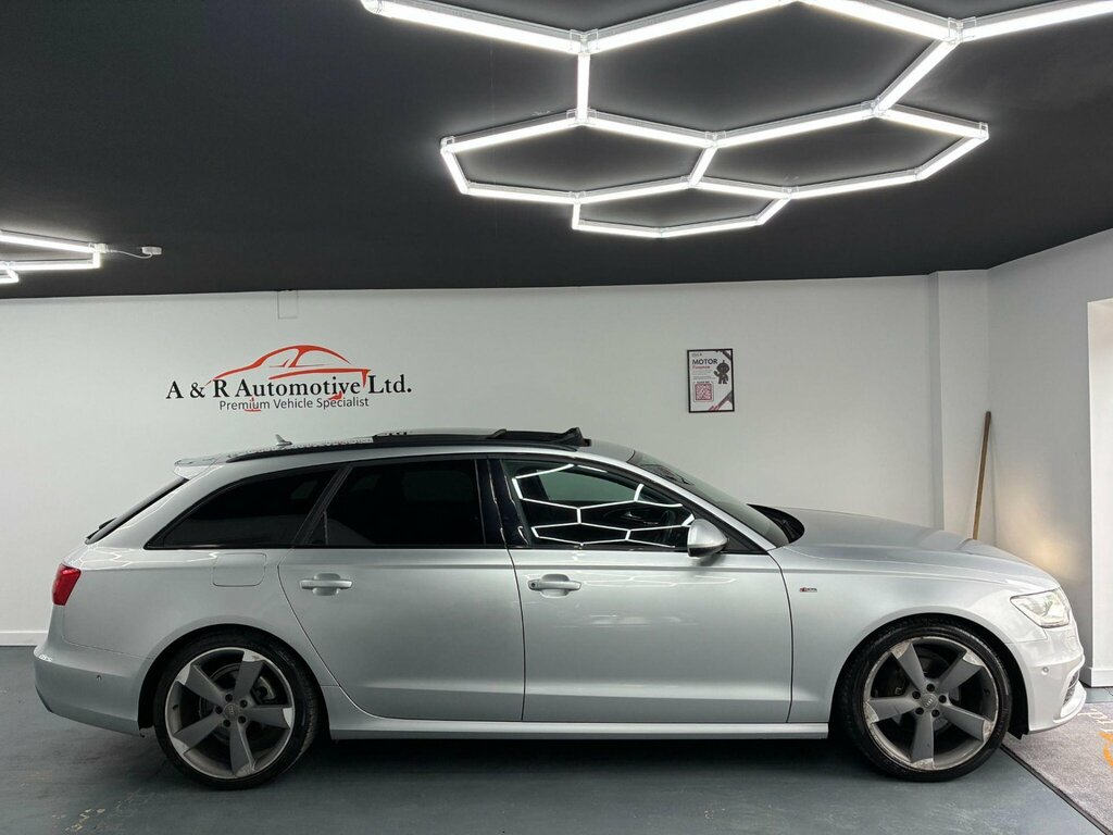 Audi A6 Avant 2.0 Tdi Black Edition Multitronic Euro 5 Ss Silver #2