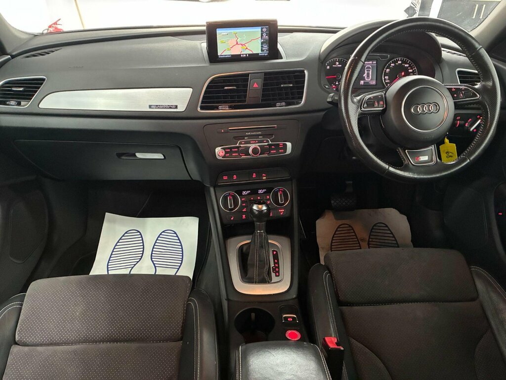 Audi Q3 2.0 Tdi S Line Plus S Tronic Quattro Euro 6 Ss GV65HNC White #3