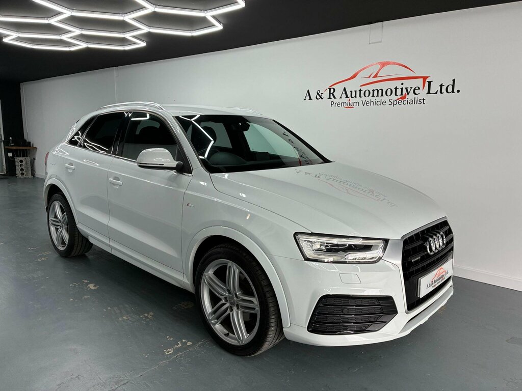 Audi Q3 2.0 Tdi S Line Plus S Tronic Quattro Euro 6 Ss White