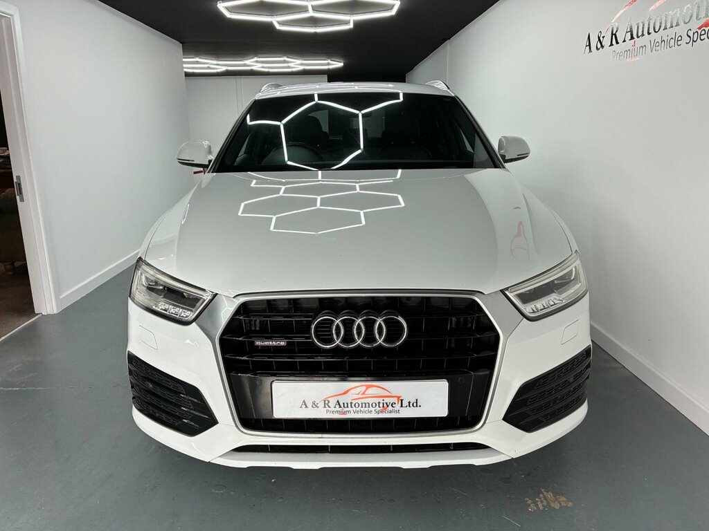Audi Q3 2.0 Tdi S Line Plus S Tronic Quattro Euro 6 Ss GV65HNC White #4